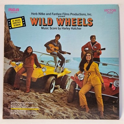 Various - Wild Wheels - 1969 Rock - EX - Ultrasonic Clean