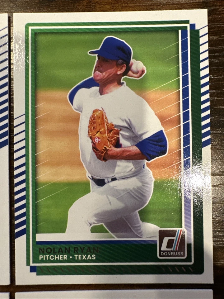 Base Donruss Texas Rangers 2025, óptica 18 cartas Kumar Rocker clasificación novato Foto 4 de 4