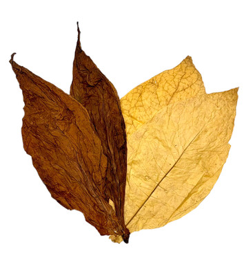 Virginia/ Burley MIX 50/50 Tabakblätter Tabak Rohtabak Deko Premium 1 kg