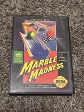 Marble Madness 🔴 Sega Genesis 🔵 Tested ⚫️ CIB 🏁