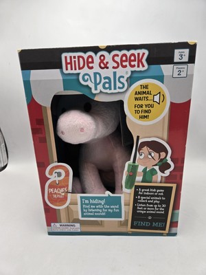 Hide & Seek Pals PEACHES The Piglet The Animal Waits For You To Find Him