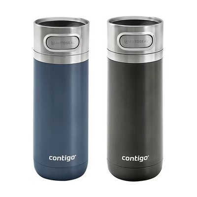 Contigo Luxe 14 oz Travel Mug, 2 pk Earl Grey /Mussel