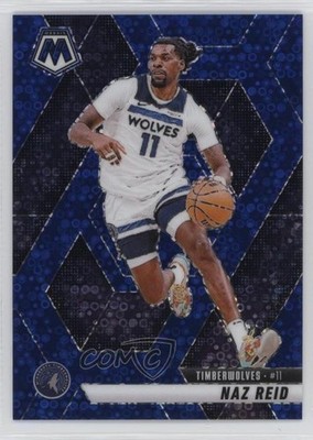 2024-25 Panini Mosaic Fast Break Blue Mosaic Prizm 2/85 Naz Reid #60 11nu