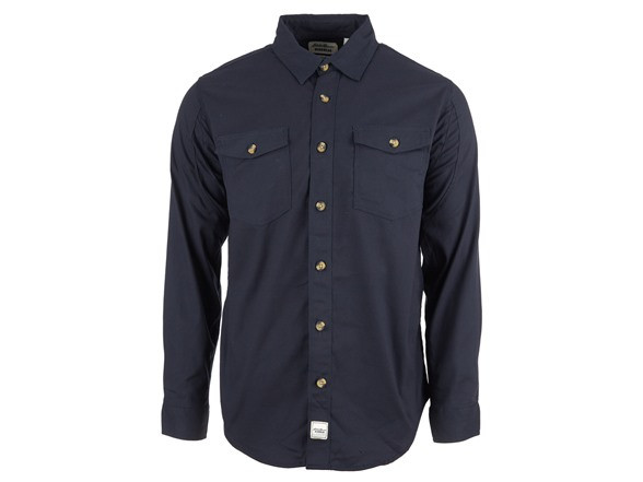 МУЖСКАЯ РУБАШКА С ДЛИННЫМ РУКАВОМ EDDIE BAUER LICENSE TO WILL - РАЗМЕР ДЛЯ МУЖЧИН 2XL - ЧЕРНЫЙ 7890₽