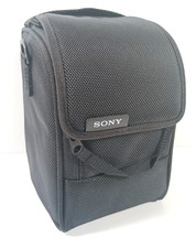 Sony LCS-FEA1 Large Black Camera Lens Bag With Strap