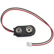 4 Pcs 9V Battery Snap to PH 2.0 Connector Cable I Type 9V Battery Clip Connec...