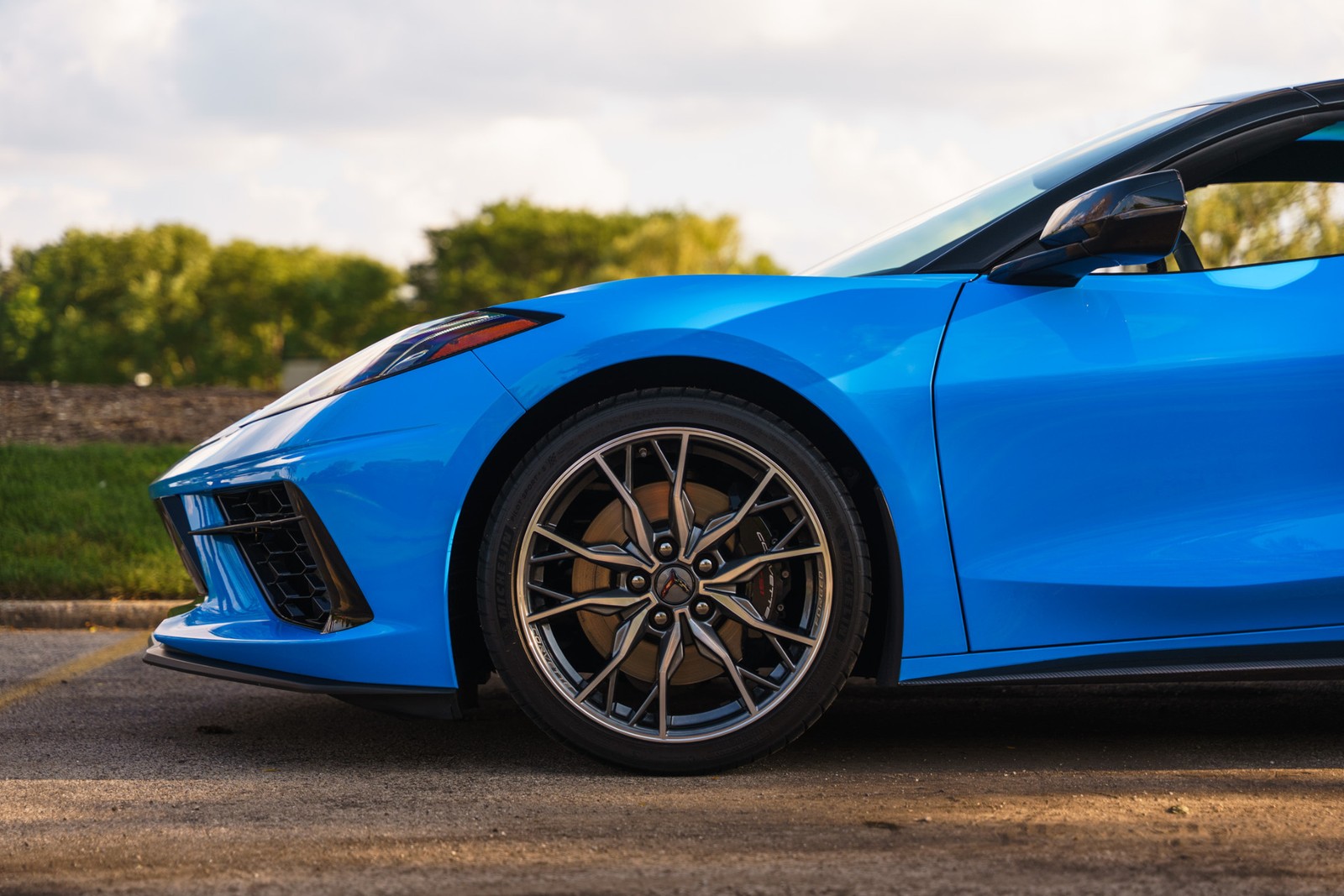 2024 Blue Chevrolet Corvette   | C8 Corvette Photo 3
