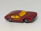 Vintage Matchbox Lesney Transitional Superfast #20 Red Lamborghini Marzal