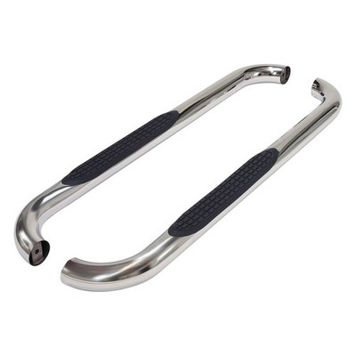 TrailFX A0056S TFX Round Tube Side Steps NERF BAR ROUND 3''