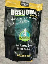 Dasuquin MSM Joint Health Supplement (Large Dogs) 84 CHEWS NEW 06/2027