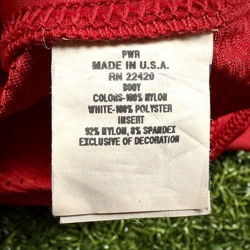 Maglia Nike NCAA Pro Model 2002 Ole Miss Rebels Eli Manning autografo emesso rosso - Foto 17 di 19