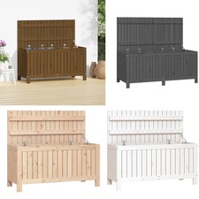 Gartentruhe Auflagenbox Kissenbox Gartentruhe Gartenbox Aufbewahrungsbox Holz