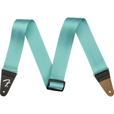 Fender Am Pro Seat Belt Strap Miami Blue - Gitarrengurt