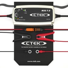 Caricabatterie 12V 7A Mxs 7.0 per Batterie Veicoli Auto Moto Camper Furgoni - Miniatura 2