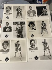 1970S NHL HOCKEY PHOTOS 6 PAUL HARRISON DARRYL SITTLER TORONTO MAPLE LEAFS AHL
