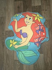Vintage Disney Little Mermaid Ariel Full Body Pillow 23 inches