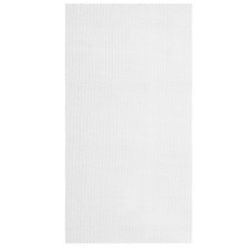 40"L 15.7"W Universal Car Grill Mesh 1x2mm Diamond Hole Silver Tone