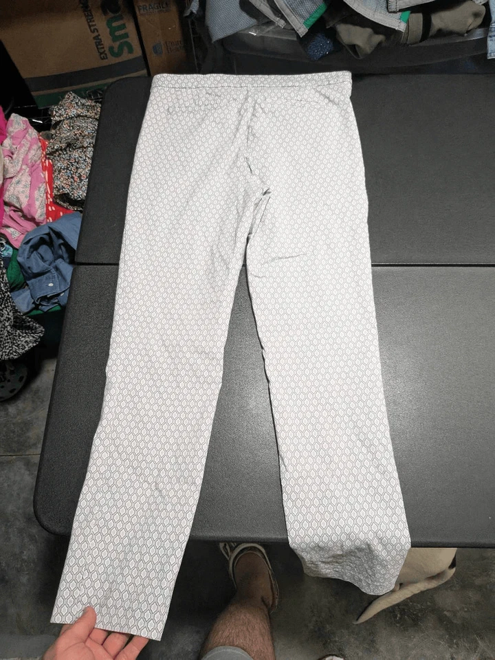 Брюки женские Adrienne Vittadini серые размер 8 - Изображение 3 из 4