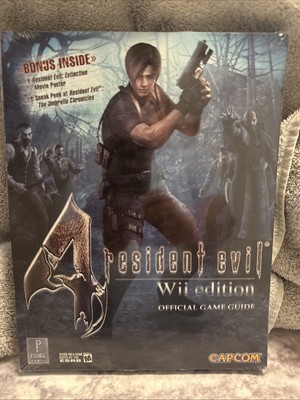 Resident Evil 4 Wii Edition Prima Official Strategy Guide Capcom New Sealed!