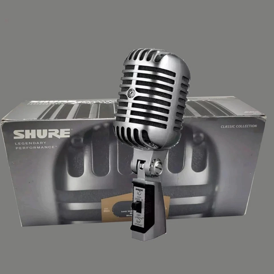 OEM SYSTEMS 55SH Series II Iconic Unidyne Dynamic Vocal Microphone Vintage Style Mic
