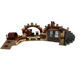 LEGO Hobbit: Barrel Escape (79004), 99% complete NO MINIFIGURES/instructions/box
