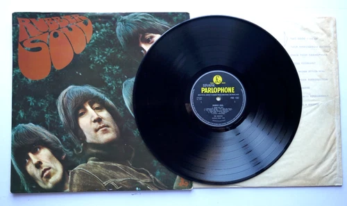 THE BEATLES LP ' RUBBER SOUL ' PMC 1267 MONO - 4/4 - VERY GOOD + + !