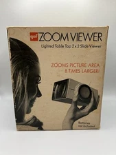 Vintage GAF Zoom Viewer Lighted 2x2 Slide Viewer