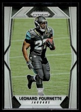 Leonard Fournette 2017 Panini Prizm Silver Prizm Rookie Card #219