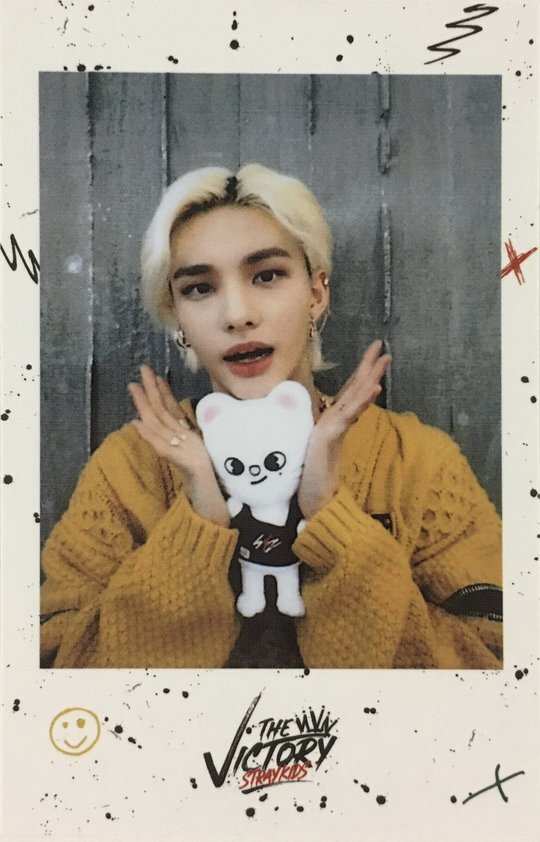 SKZOO straykids ヒョンジン ポラロイド チェキ STRAY KIDS x SKZOO polaroid set POP-UP STORE THE VICTORY in