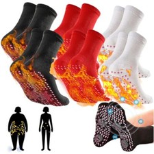 Tourmaline Slimming Health Sock Winter Warm Thermal Self-Heating Short Sock