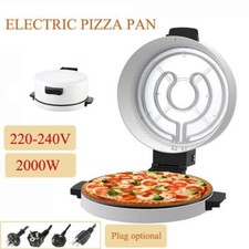 Benchtop Non-Stick Toast Oven Flat Grill Cook Electric Pizza Maker Cooker 2000W