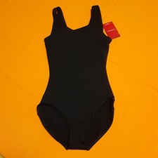 Capezio womens Tank Leotard Black Size Small