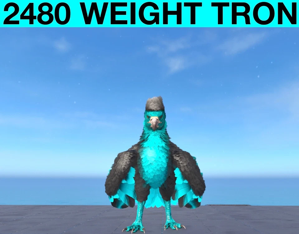 2480 Weight Tron Argentavis Ark Survival Ascended ASA PVE Xbox/PC/PS Argy