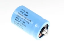 Lot of 2 SANG 9500uF 25V Large Can Electrolytic Capacitor DCM925U025AA2B