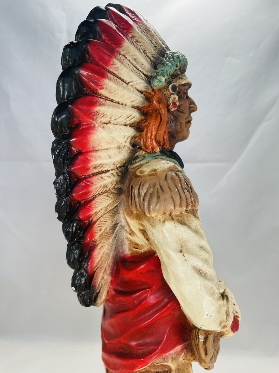 Universal Statuary Co Chicago Kendrick Indian Native American