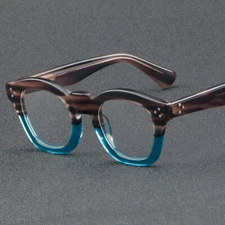 Thick Acetate Retro Reading Glasses Full Rim Women Men Readers from 0 to +4.0