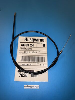 HUSQVARNA THROTTLE CABLE 502164501 22 R 22L 22RL 22LD 120 LC 125 RD 132 R  B39