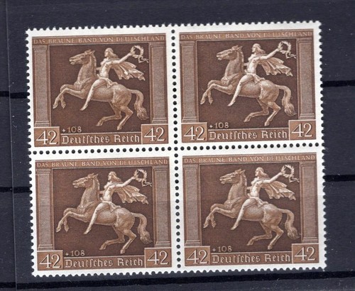 DR-3.Reich 671y Quattro Blocchi ** MNH MINT 600EUR (17778