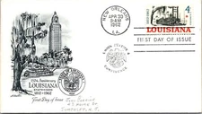 FDC 1962 SC #1197 Artmaster Cachet - New Orleans LA - Single - J5815