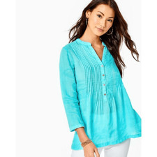 New Lilly Pulitzer Sarasota Tunic in Blue Horizon