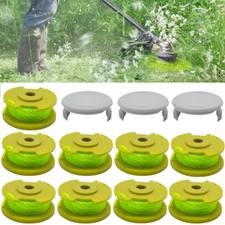 3-12PCS Premium Twisted Trimmer Line Spool Cap For Ryobi AC80RL3 .080" 18/24/40V