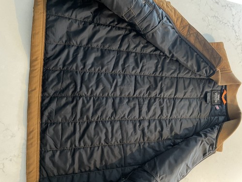 Walls Bristlecone Driftwood MID-WEIGHT PUFFER Vest Men's Large Full Zip Nylon - Picture 8 of 10