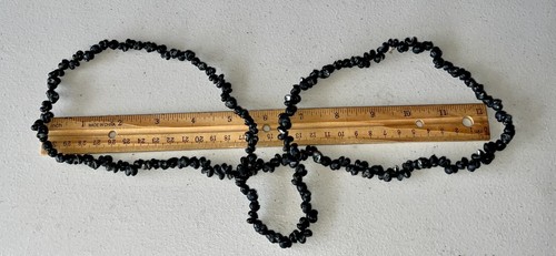 RARE EASTER ISLAND ENDEMIC SHELLS IN LOCALLY MADE NECKLACE- 38in CIRCUMFERENCE!