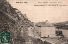 POSTCARD - GIVET - ARDENNES - 08 - RED BARRACKS OR GD DISTRICT AND TUNNEL