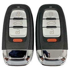 2 New Replacement Keyless Remote Fobs 4b Wo Comfort Access For Audi Iyzfbsb802