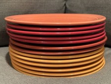 13 Fiesta Homer Laughlin 10.5 Inches Dinner Plates