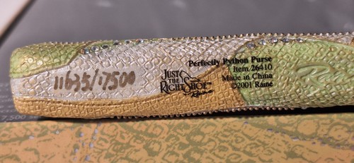 Just The Right Shoe "Perfectly Python" Collector Set Limited Edition 11635/17500 - Picture 14 of 15