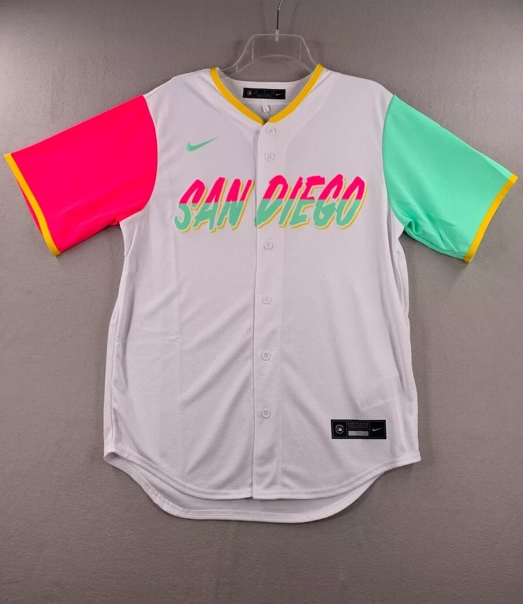 Nike White San Diego Padres 2022 City Connect Replica Team Jersey