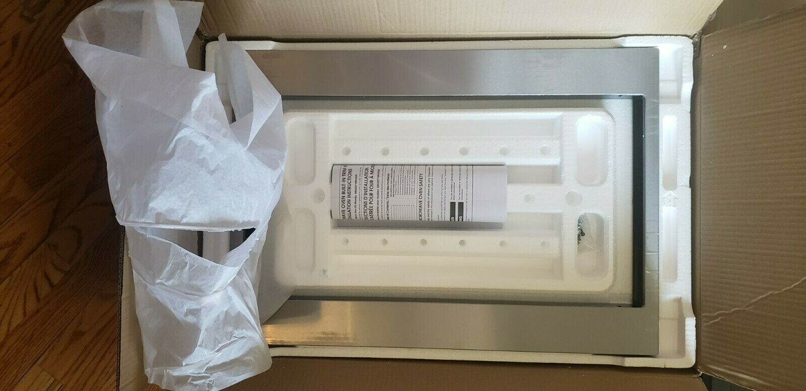 Whirlpool 27" Trim Kit Stainless steel eBay