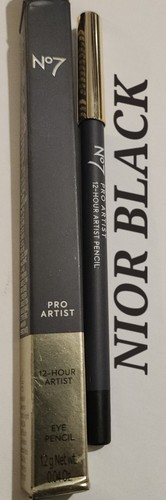 Boots No7 Pro Artist 12 Hour Artist Eyeliner Pencil - BLACK New - Picture 4 of 6